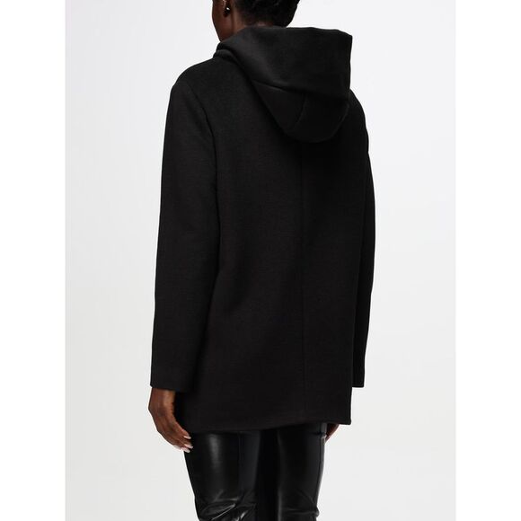 Hanita Coat Woman Black - Picture 2 of 4